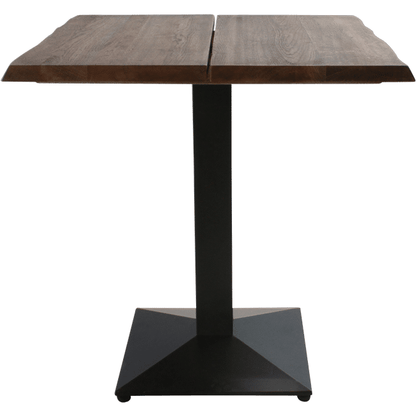 House of Sander Curve Table Top, 80x80, geräuchertes Öl - FSC