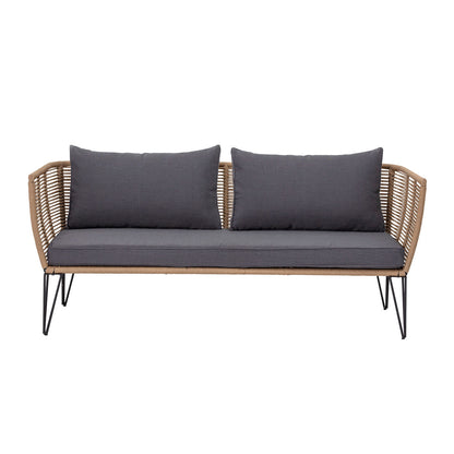 Bloomingville Mundo Sofa, Braun, Metall
