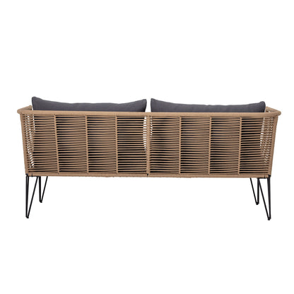 Bloomingville Mundo Sofa, Braun, Metall