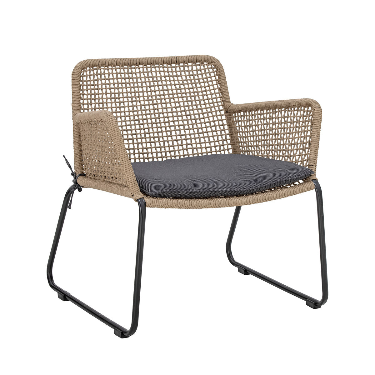 Bloomingville Mundo Lounge Stuhl, Brown, Metall