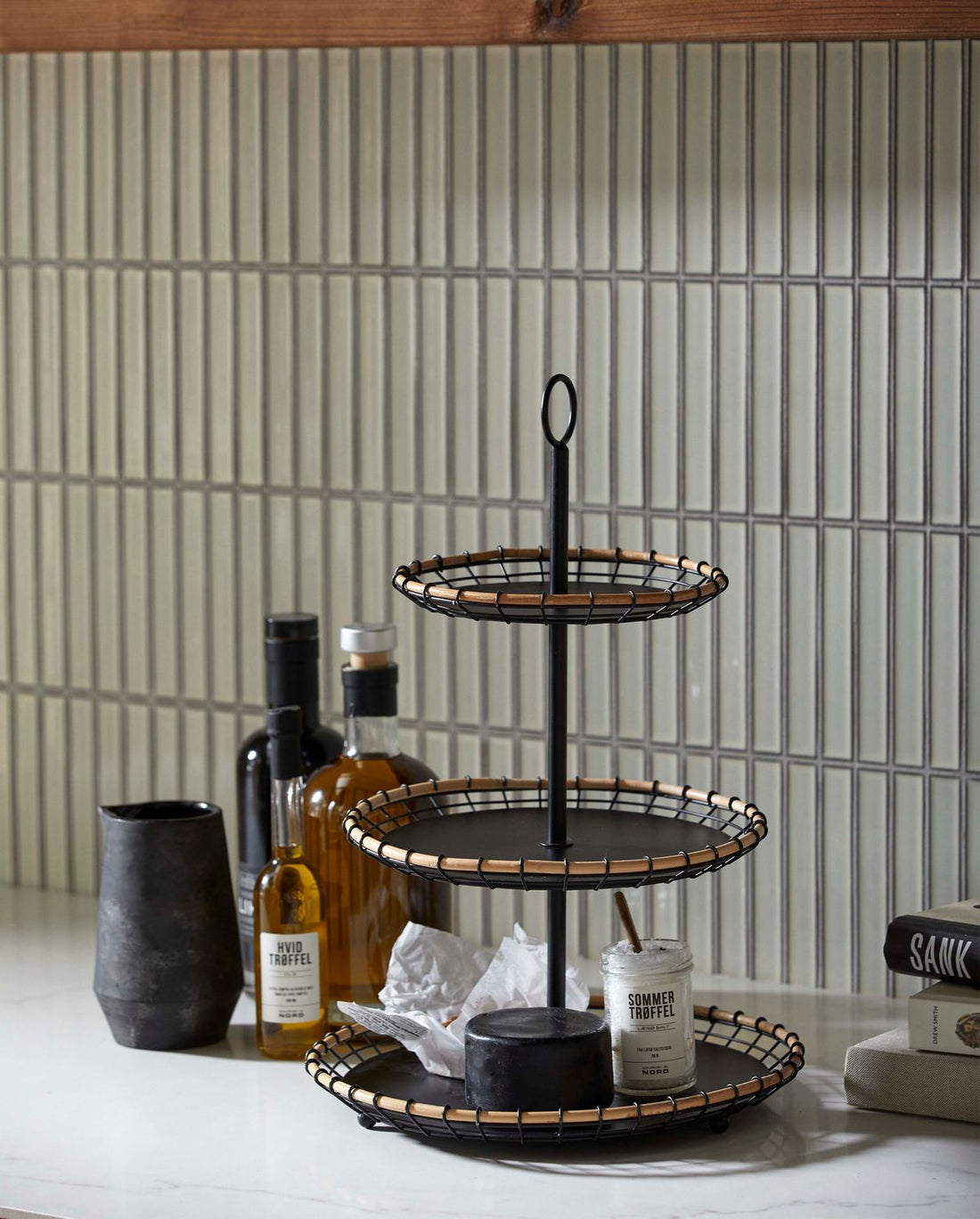 Hana -Böden im Metall - schwarz