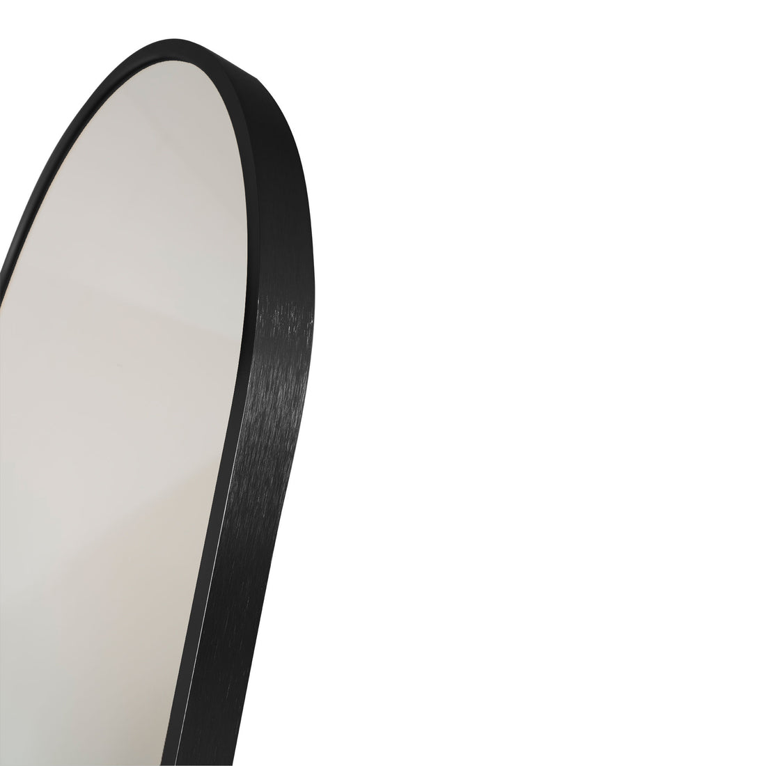 Madridspiegel - Spiegel im Aluminium, schwarz, 40x150 cm - 1 - PCs