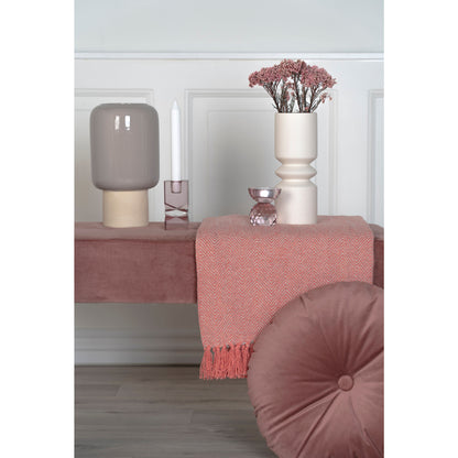 Vase - Vase in Keramik, Grau, Ø15x27 cm