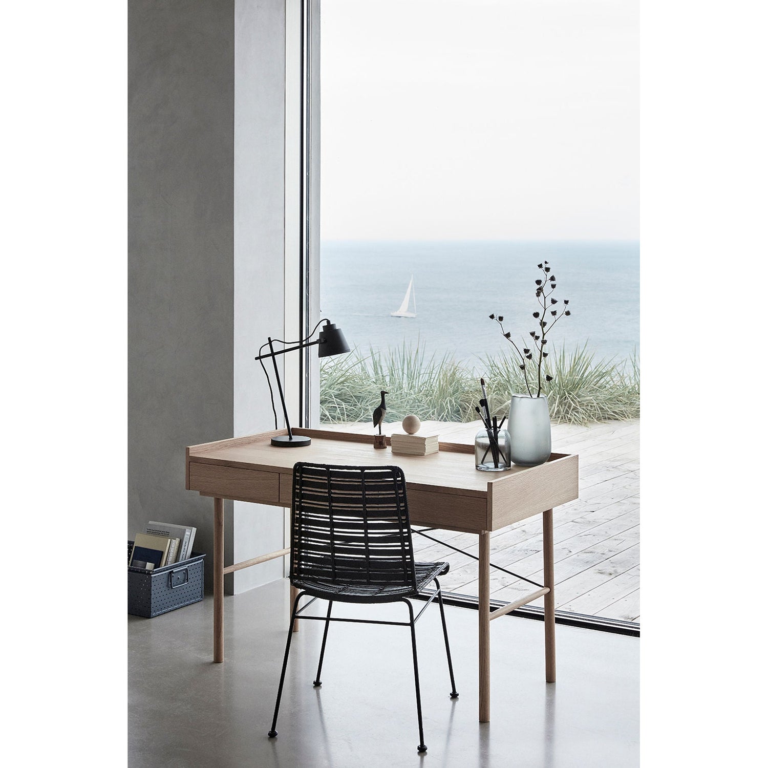 Hübsch Keepsake Opbevaringskasse Grå (sæt af 3) - Hübsch - DesignGaragen.dk