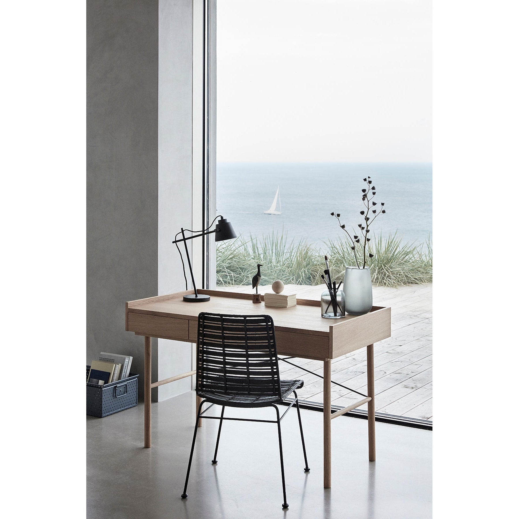 Hübsch Keepsake Opbevaringskasse Grå (sæt af 3) - Hübsch - DesignGaragen.dk