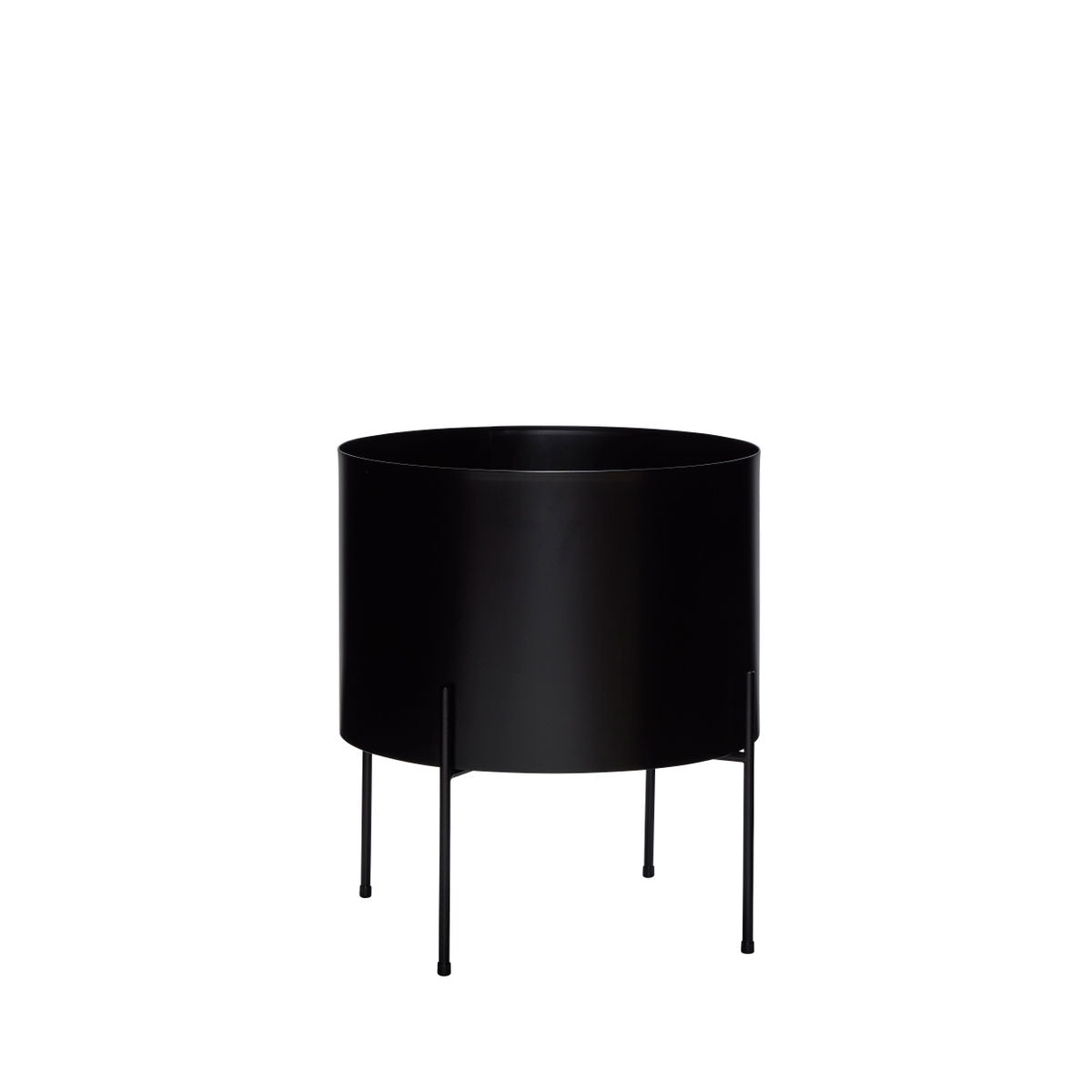 Hübsch Airy Plantekasse Large Sort - Hübsch - DesignGaragen.dk