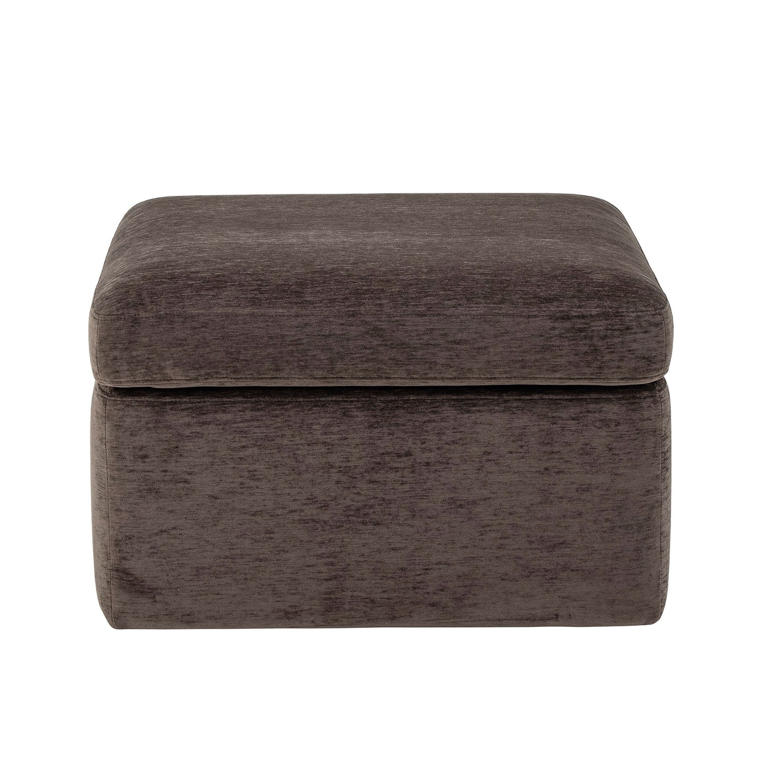 Bloomingville Lanna Puf, Brun, FSC® MIx , Polyester - Bloomingville - DesignGaragen.dk