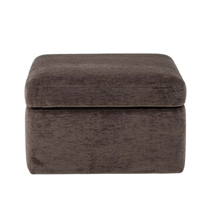 Bloomingville Lanna Puf, Brun, FSC® MIx , Polyester - Bloomingville - DesignGaragen.dk