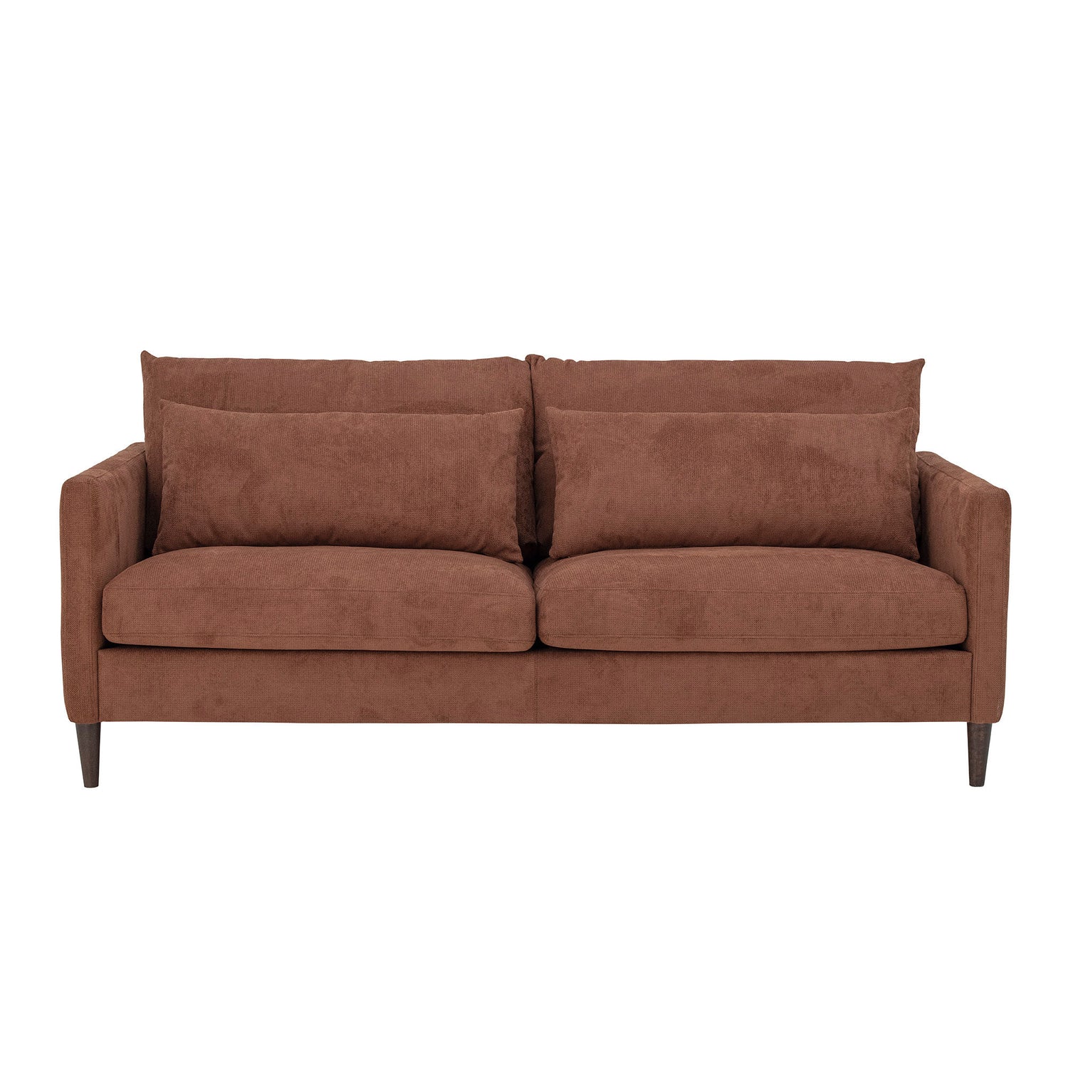 Kreative Kollektion Thess Sofa, Brown, FSC® Mix, wiedererlangung Poly