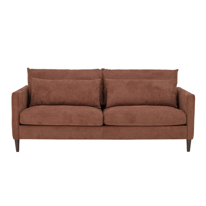 Kreative Kollektion Thess Sofa, Brown, FSC® Mix, wiedererlangung Poly