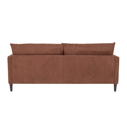 Kreative Kollektion Thess Sofa, Brown, FSC® Mix, wiedererlangung Poly