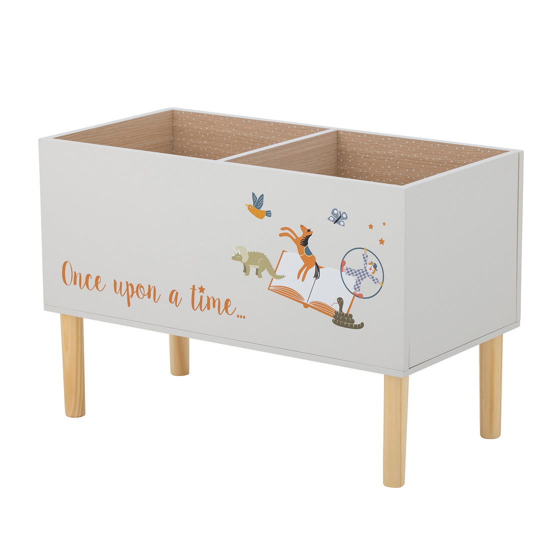 Bloomingville MINI Salam Bücherregal, Grau, MDF