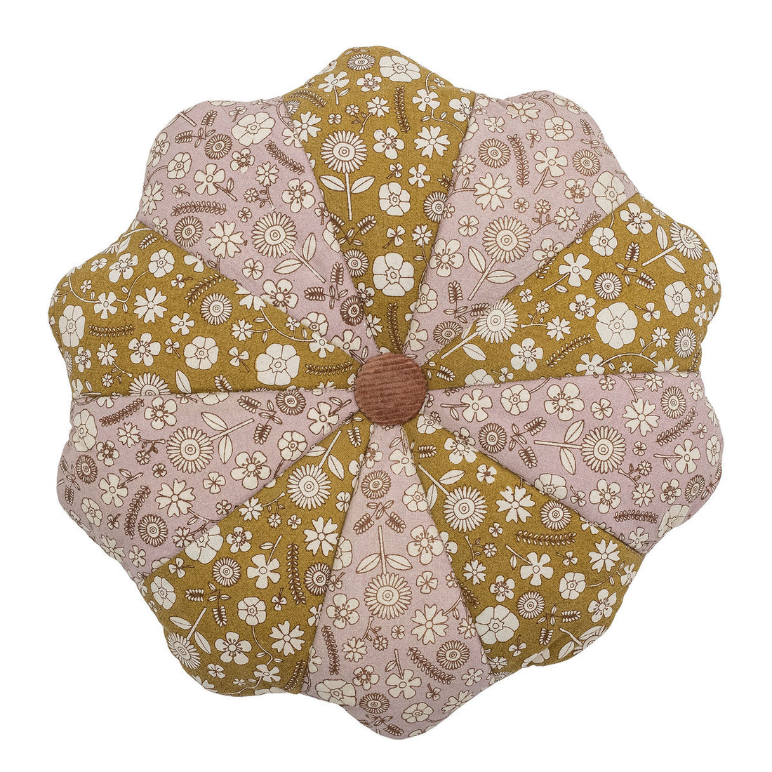 Bloomingville Mini Madlen Kissen, braun, Baumwolle