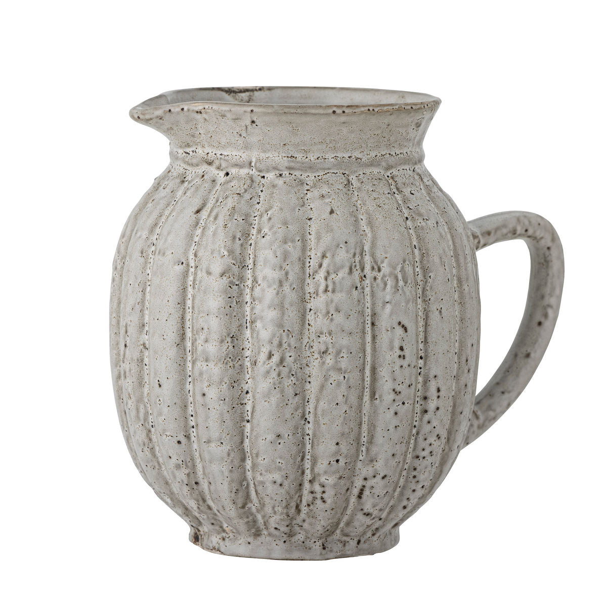 Bloomingville Engrid Pitcher, Grau, Steinzeug