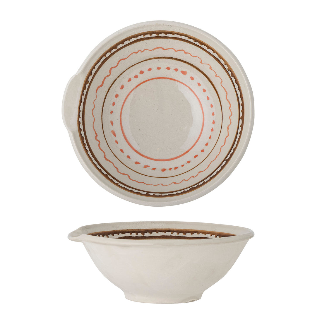 Bloomingville Heikki Bowl, Brun, Stentøj - Bloomingville - DesignGaragen.dk