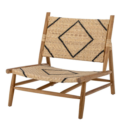 Creative Collection Lennox Lounge Stuhl, Natur, Teakholz