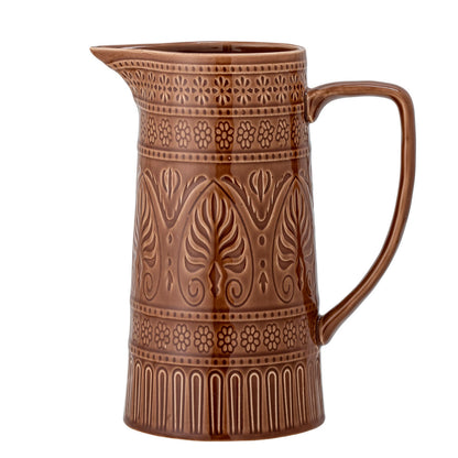 Bloomingville Rani Pitcher, Brown, Steinzeug