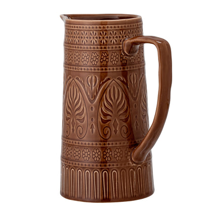 Bloomingville Rani Pitcher, Brown, Steinzeug