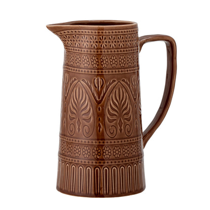 Bloomingville Rani Pitcher, Brown, Steinzeug