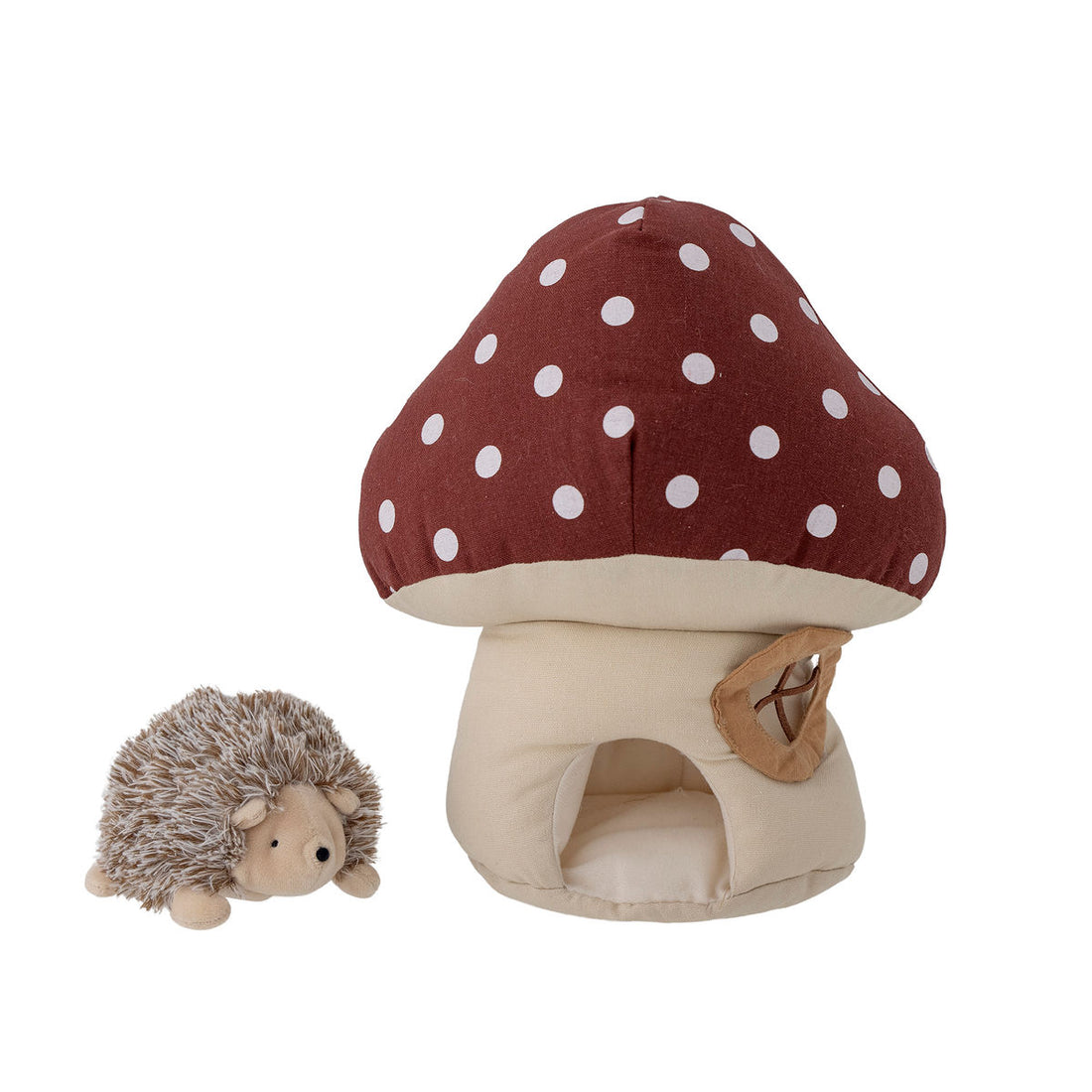 Bloomingville Mini Gaston Soft Toy, rot, hör zu