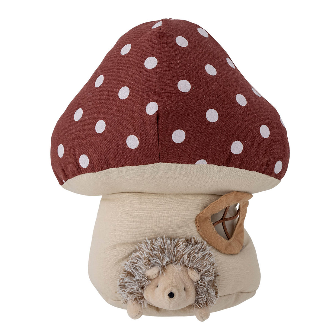 Bloomingville Mini Gaston Soft Toy, rot, hör zu