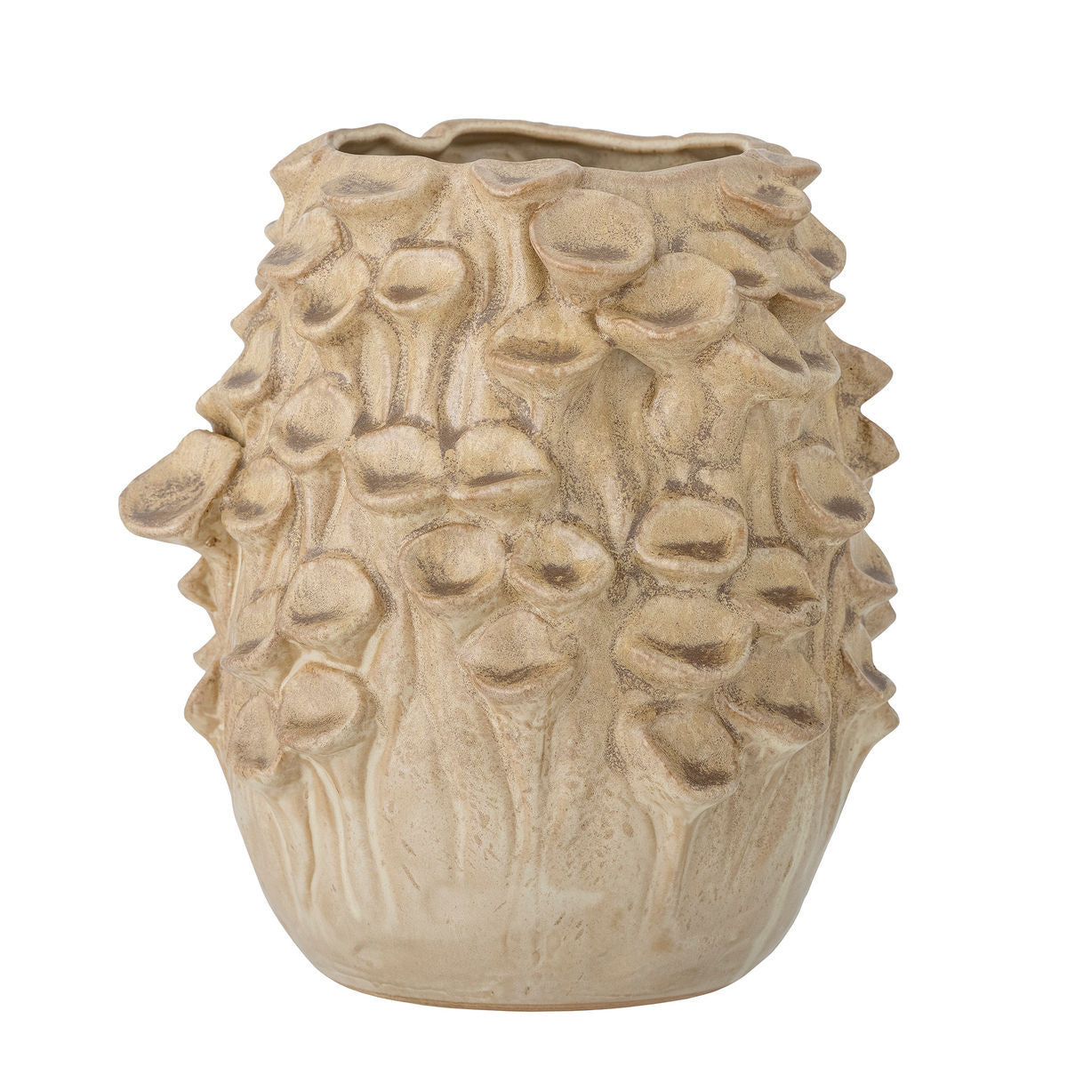 Bloomingville Rigo Vase, Natur, Steinzeug