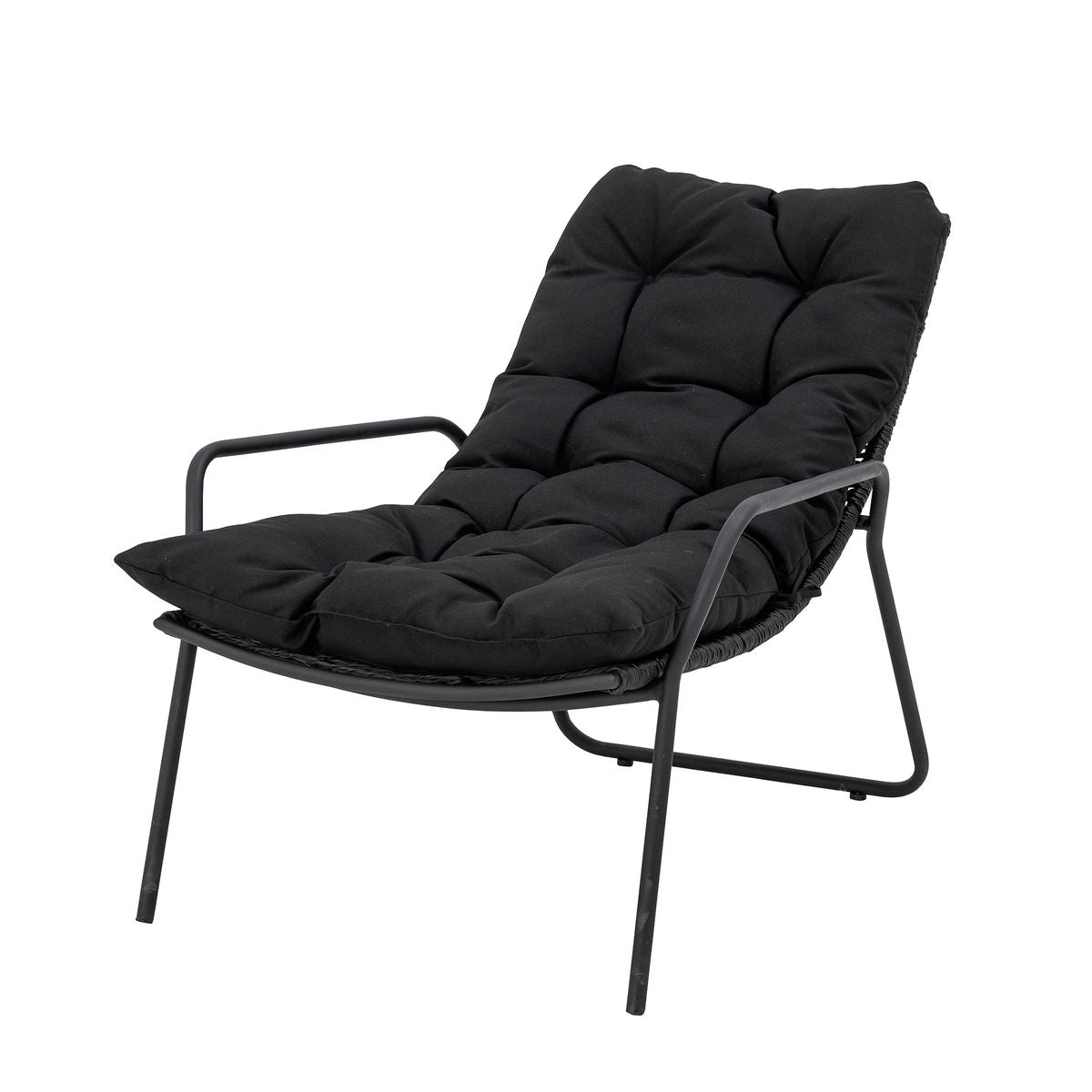 Bloomingville Boel Sun Lounger, Schwarz, Metall