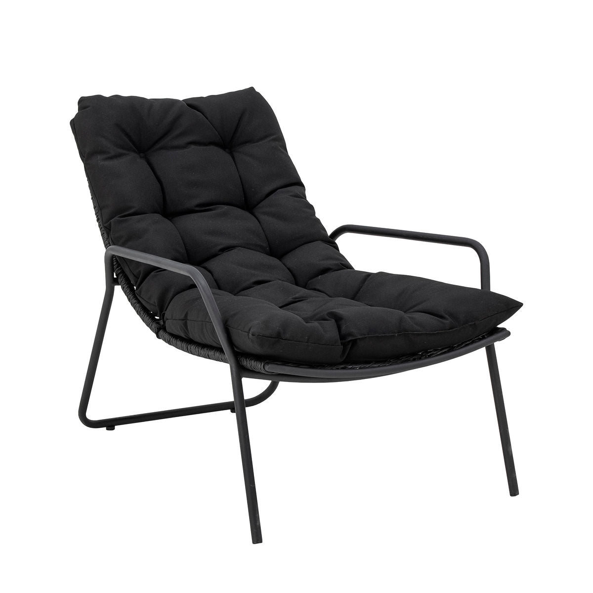 Bloomingville Boel Sun Lounger, Schwarz, Metall