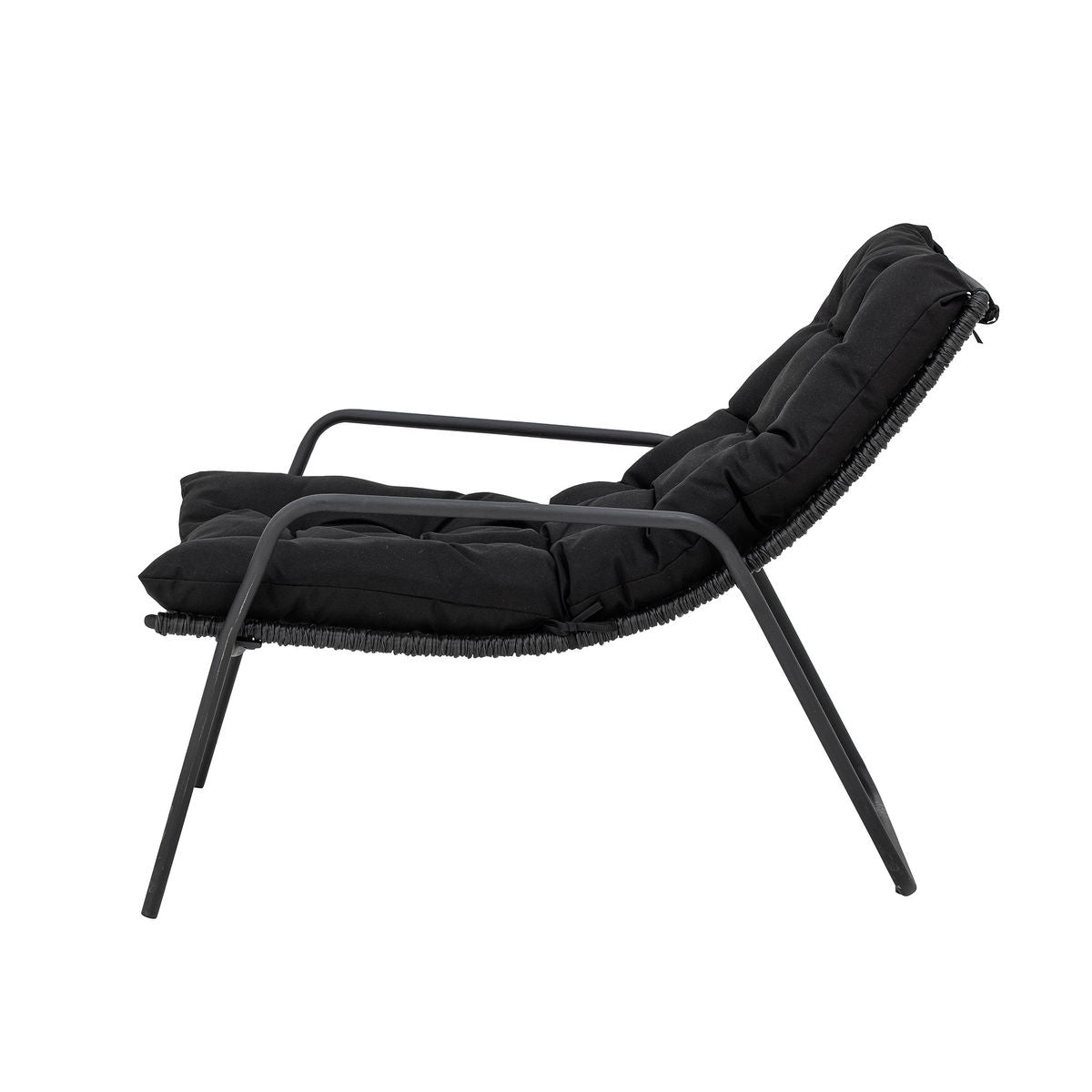 Bloomingville Boel Sun Lounger, Schwarz, Metall