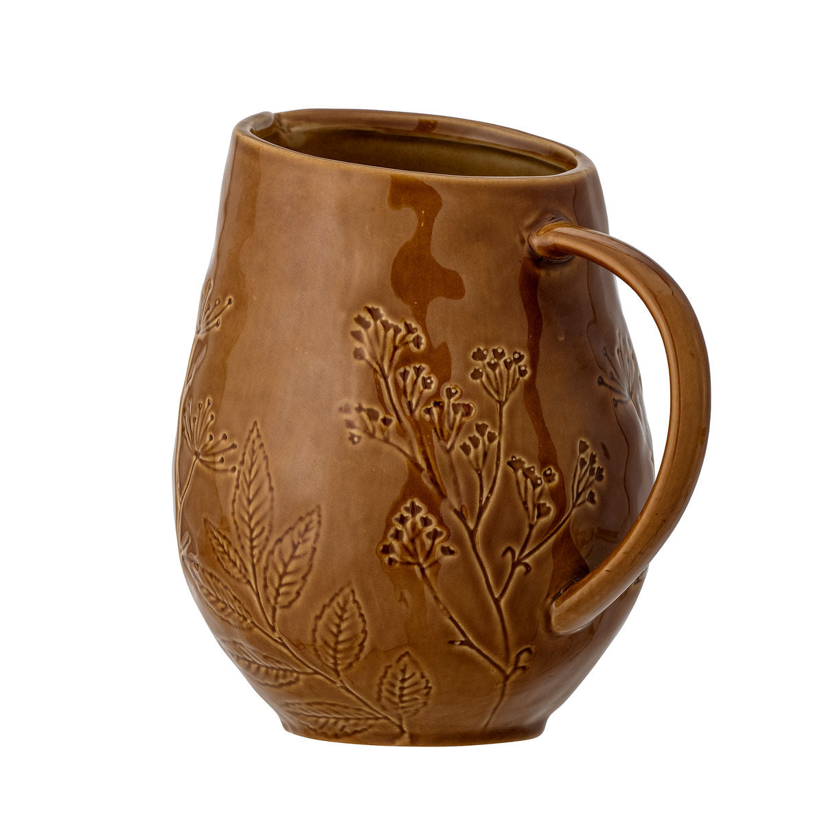 Kreative Sammlung Bence Pitcher, Orange, Steinzeug