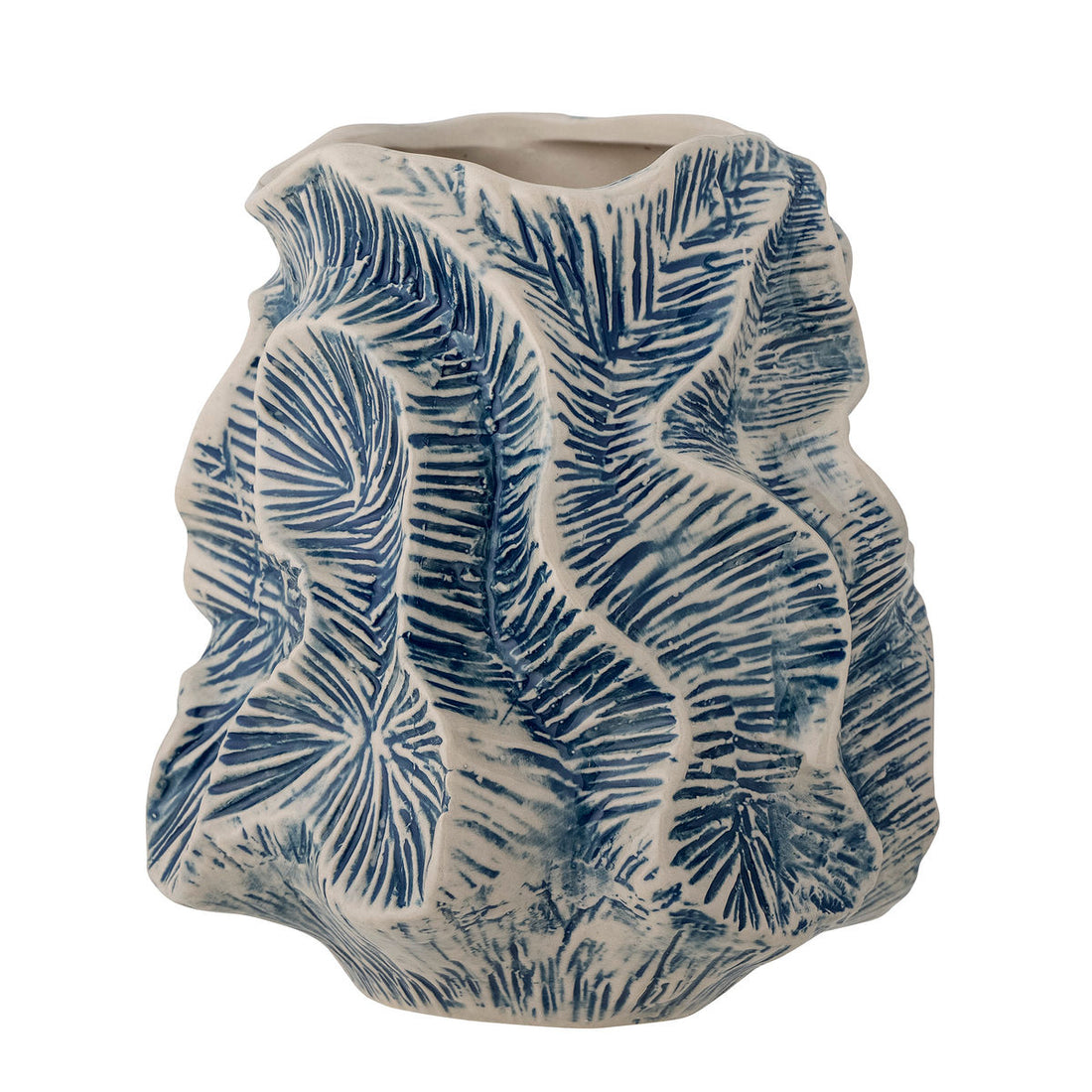 Kreative Kollektion Guxi Vase, Blau, Steinzeug