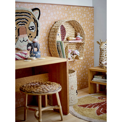 Bloomingville MINI Bas Taburet, Brun, Eg - Bloomingville MINI - DesignGaragen.dk