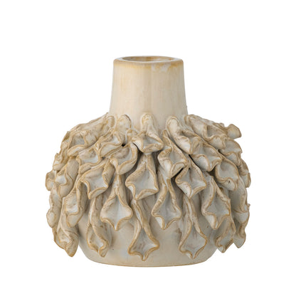 Bloomingville Mokua Vase, Natur, Steinzeug