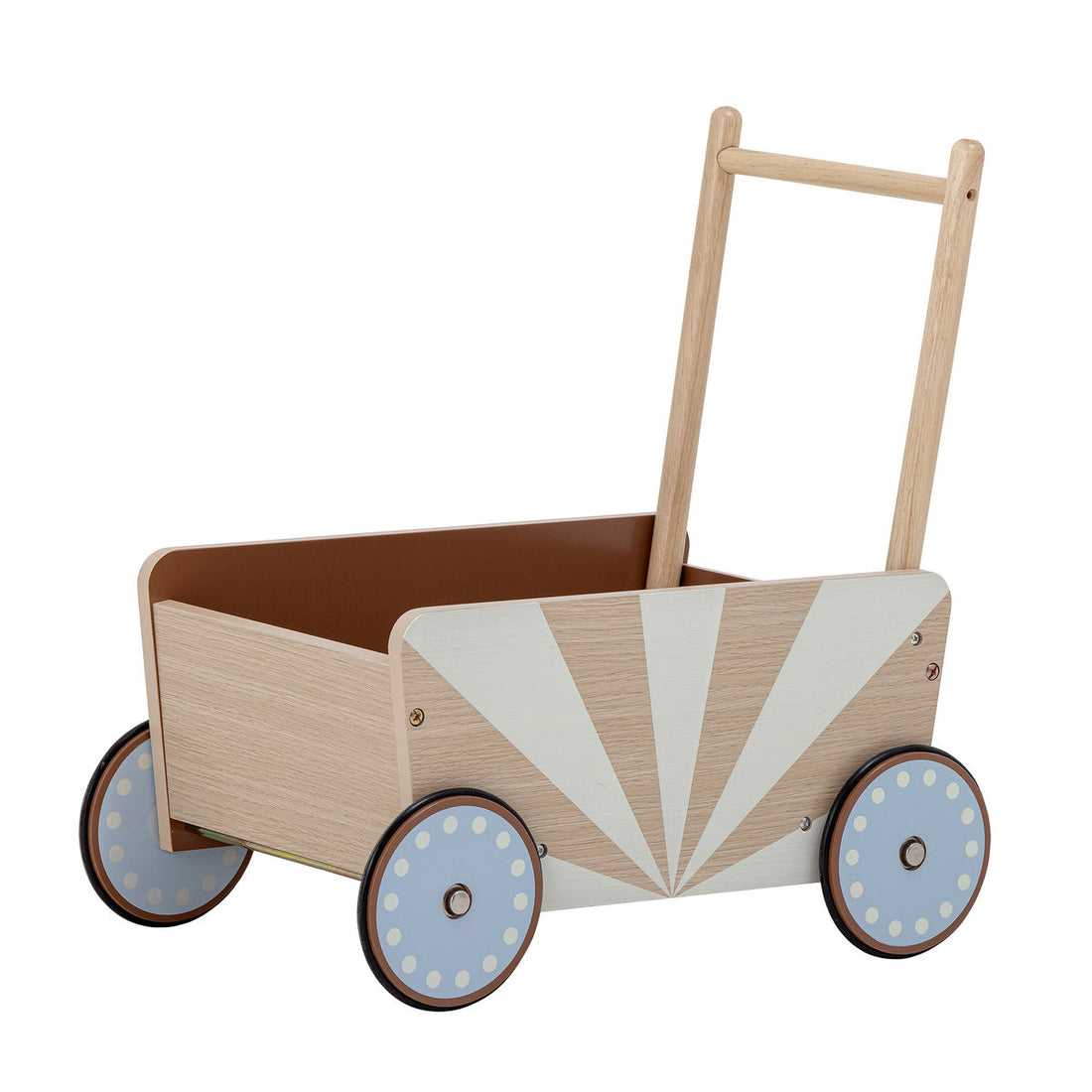 Bloomingville Mini Tidde Baby Gang Car, Natur, MDF
