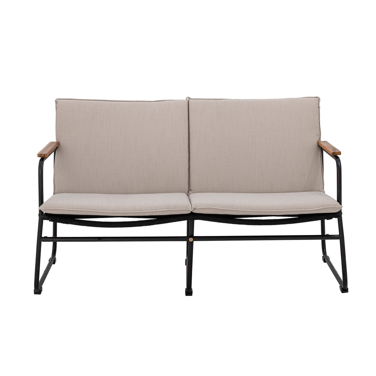 Bloomingville Hampton Sofa, Schwarz, Metall