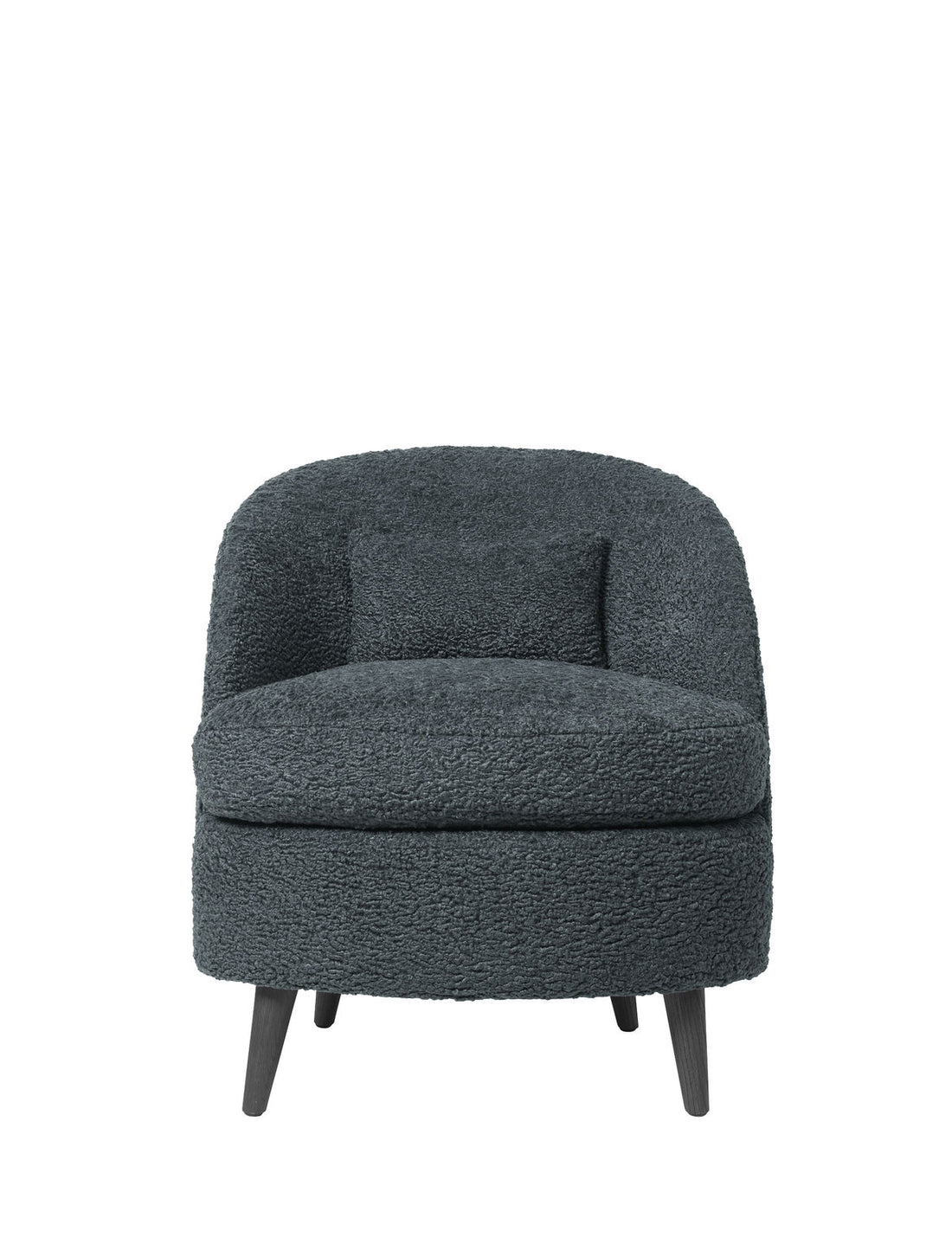 Gemütlicher Living Andrea Lounge Chair - Holzkohle (FR)