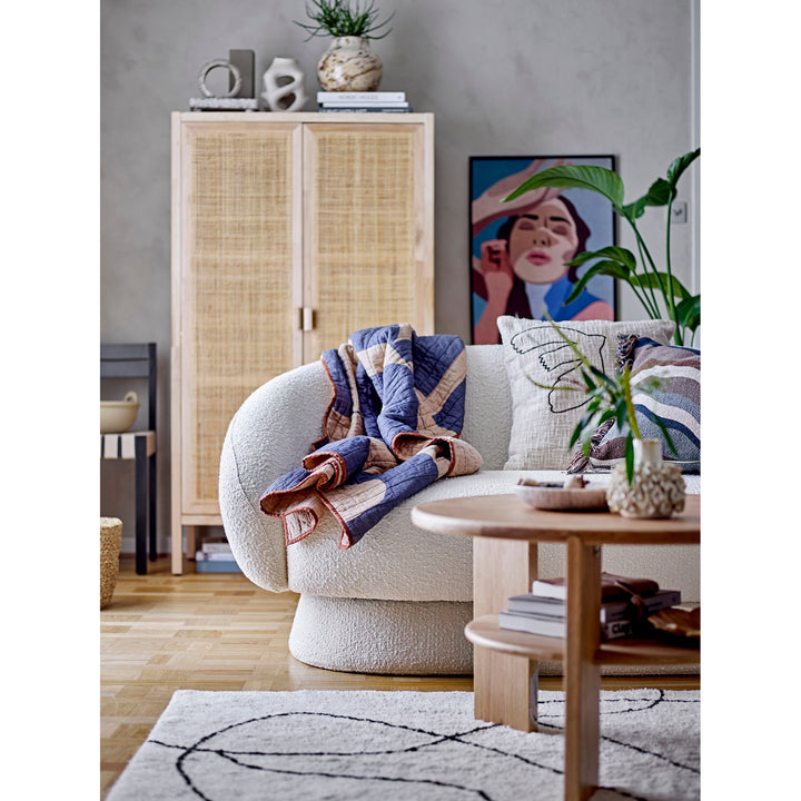 Bloomingville Ted Sofa, Hvid, Polyester - Bloomingville - DesignGaragen.dk