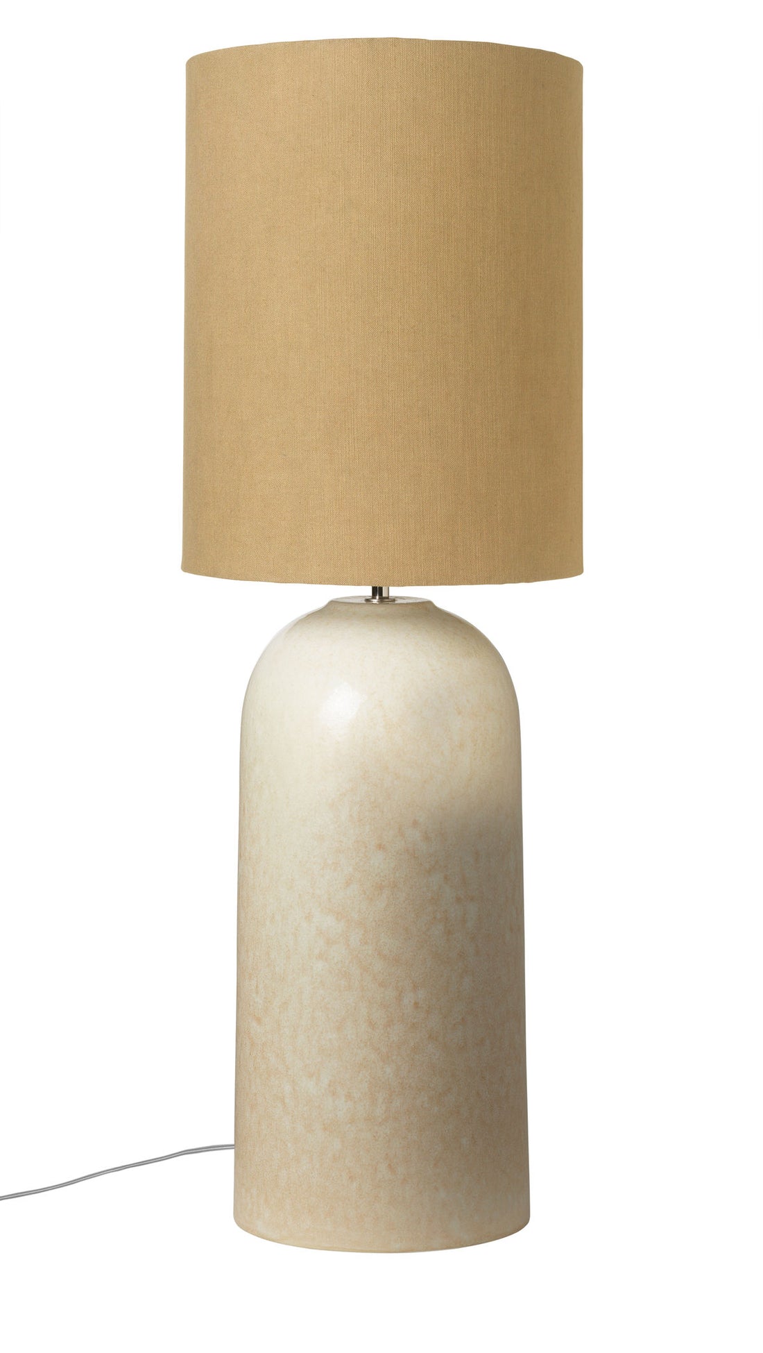 Gemütlicher lebender Asla -Lampenbasis Keramik - Karamell