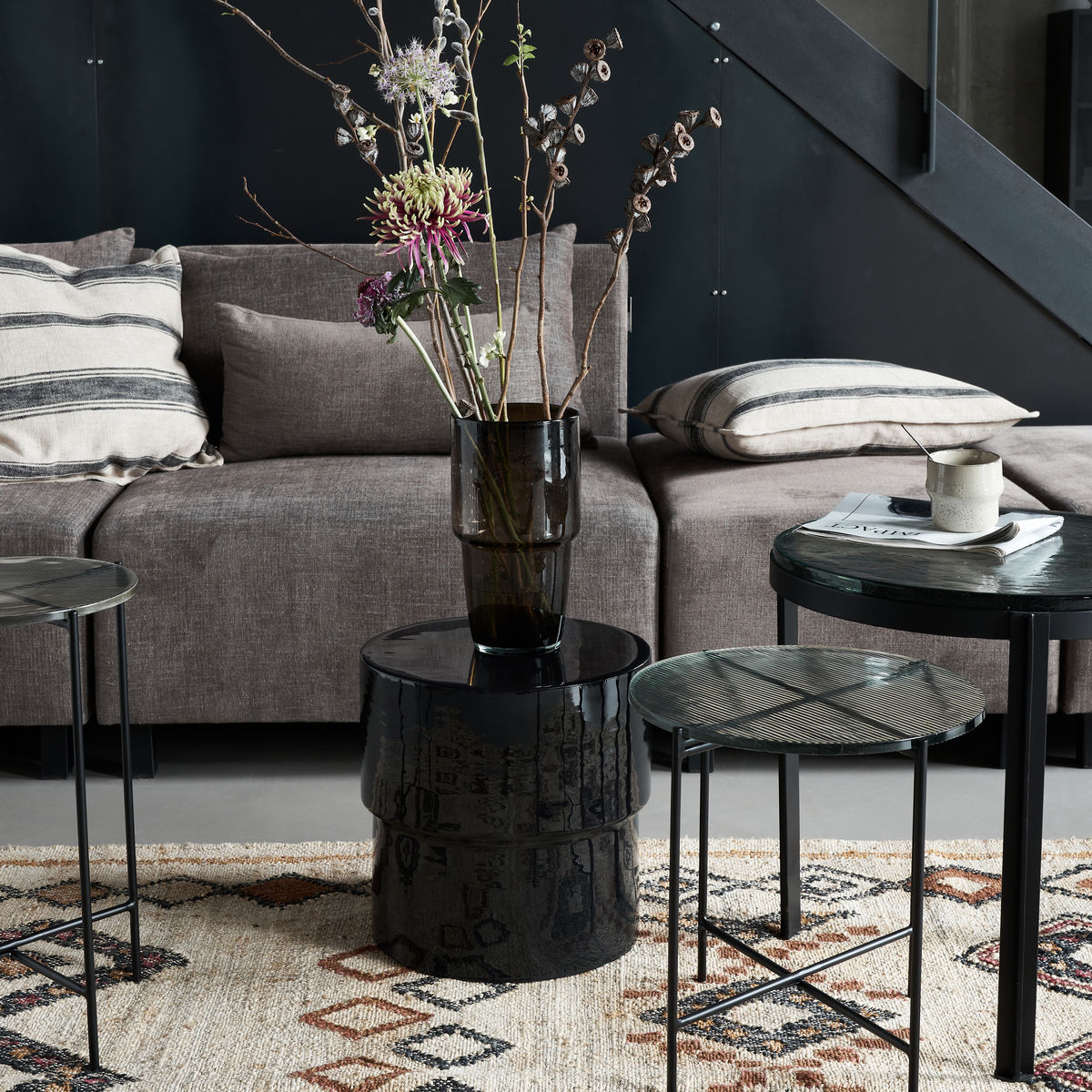 Hausarzt - Seitentisch, Nivo, Schwarz