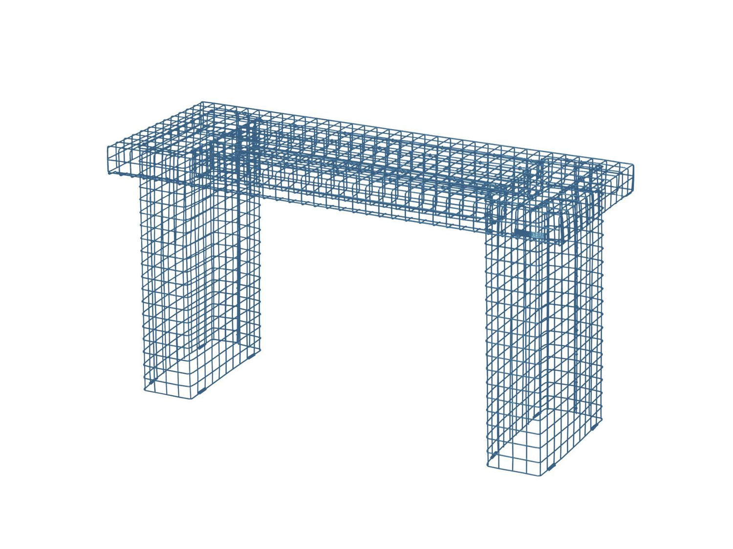 Kalager Design Wire Bank, Pastellblau