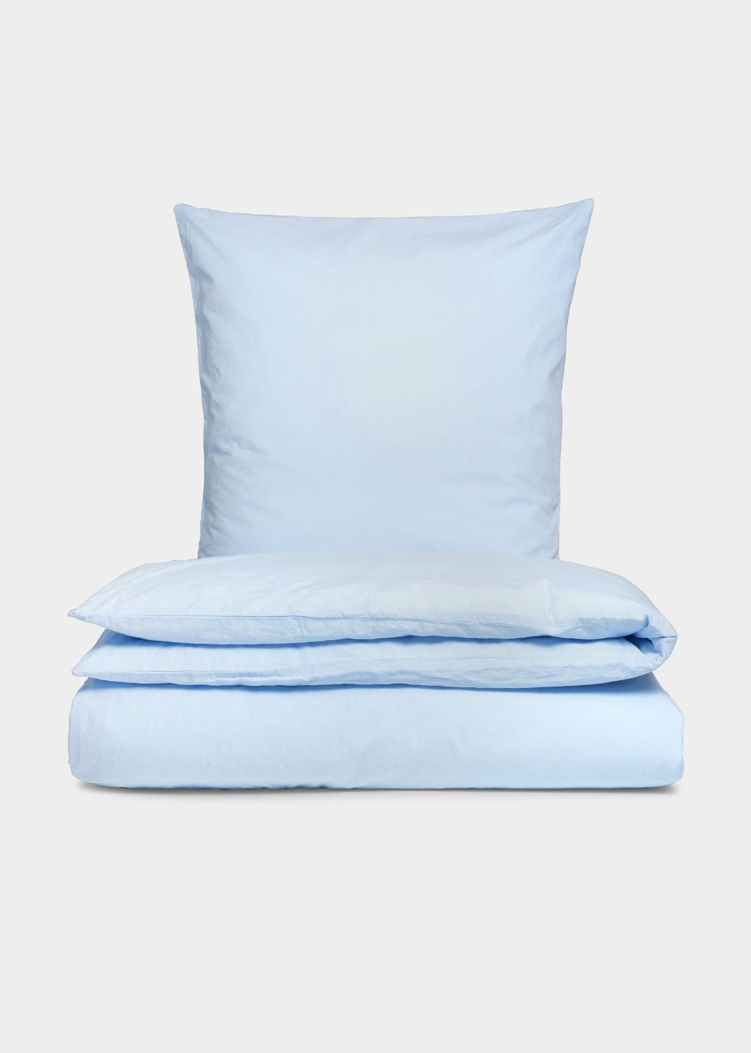 Sekan Studio Baumwolle Percale Bett Set - hellblau