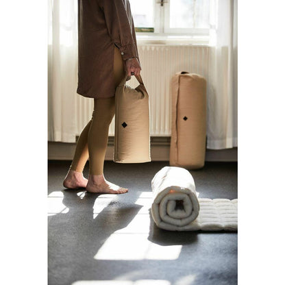 Nordalyoga und Meditationspad - 40x20 cm - Beige