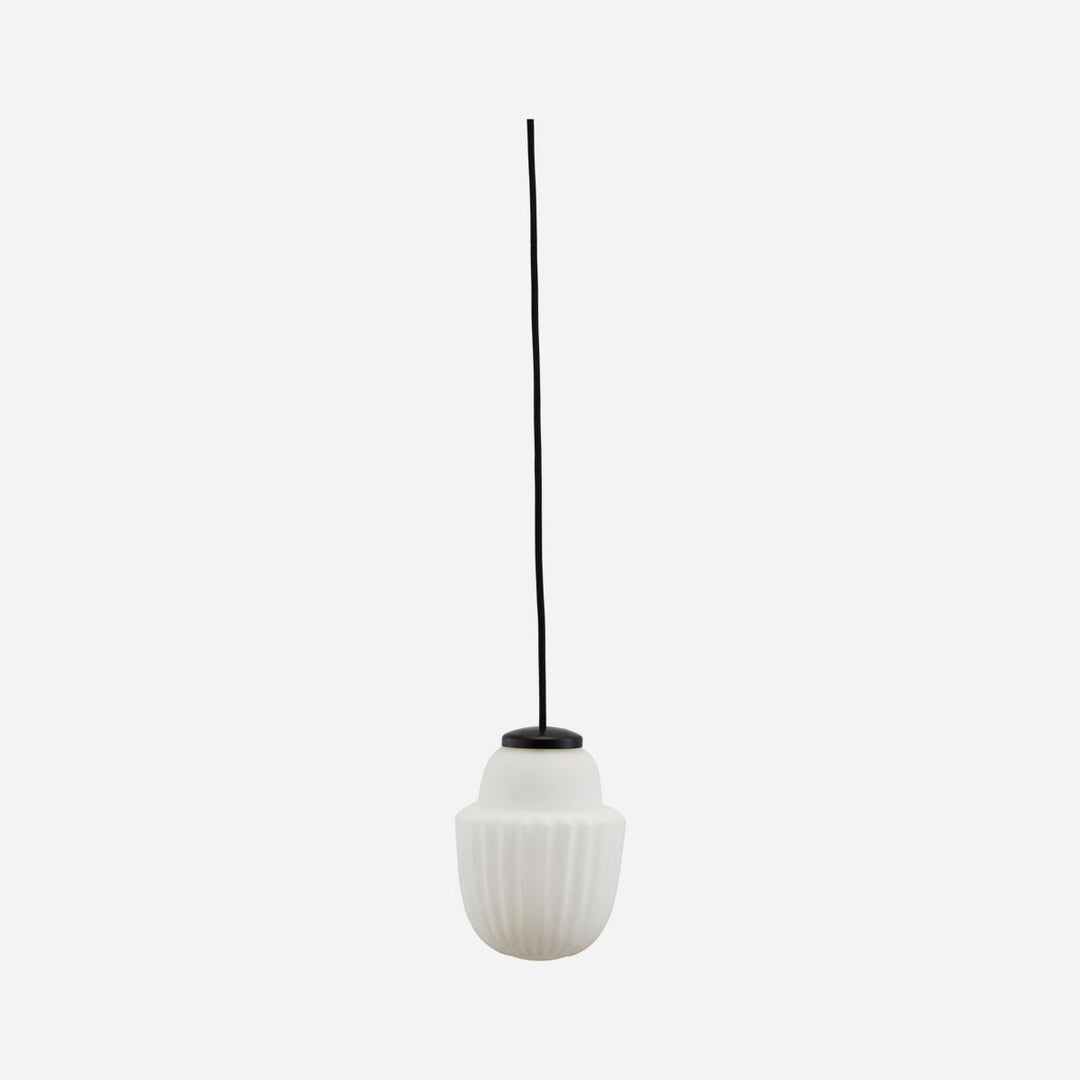Hausarztlampe, Acorn, White-H: 18,7 cm, Dia: 13,5 cm