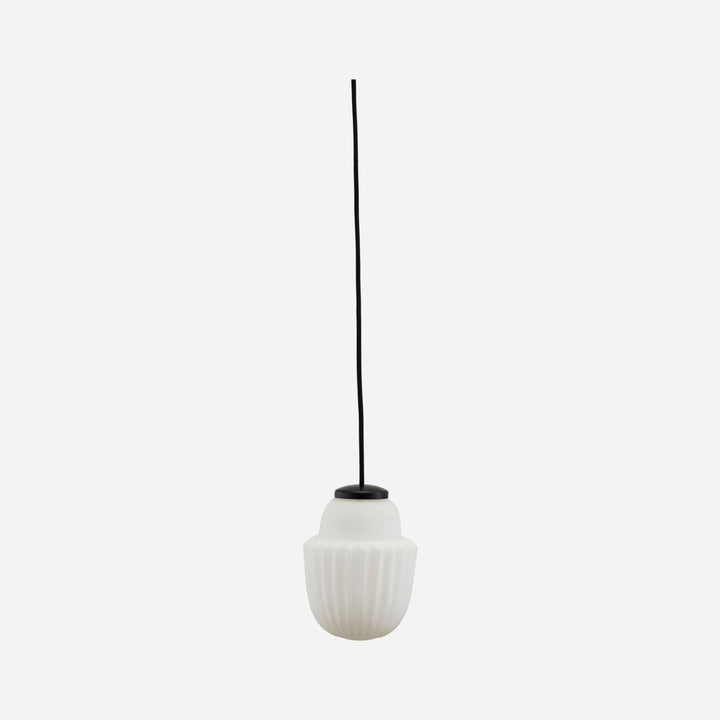 Hausarztlampe, Acorn, White-H: 18,7 cm, Dia: 13,5 cm