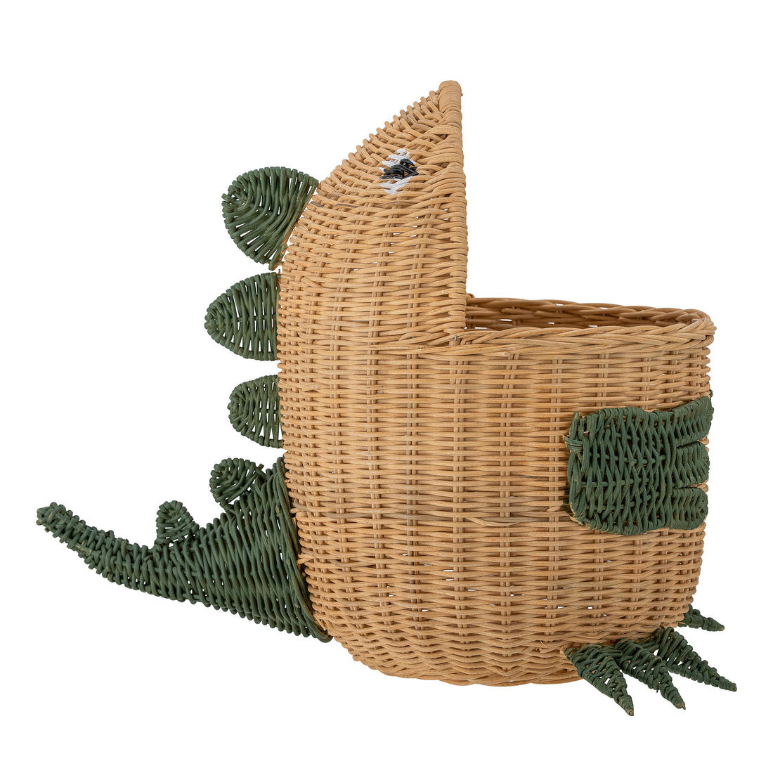 Eddi Kurv, Natur, Rattan - L57xH48xW37 cm - BLOOMINGVILLE MINI - DesignGaragen.dk