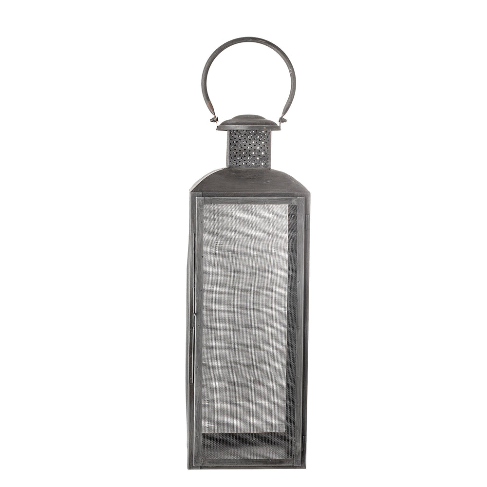 BLOOMINGVILLE Tidus Lanterne, Sort, Metal - L20xH57xW20 cm - DesignGaragen.dk.