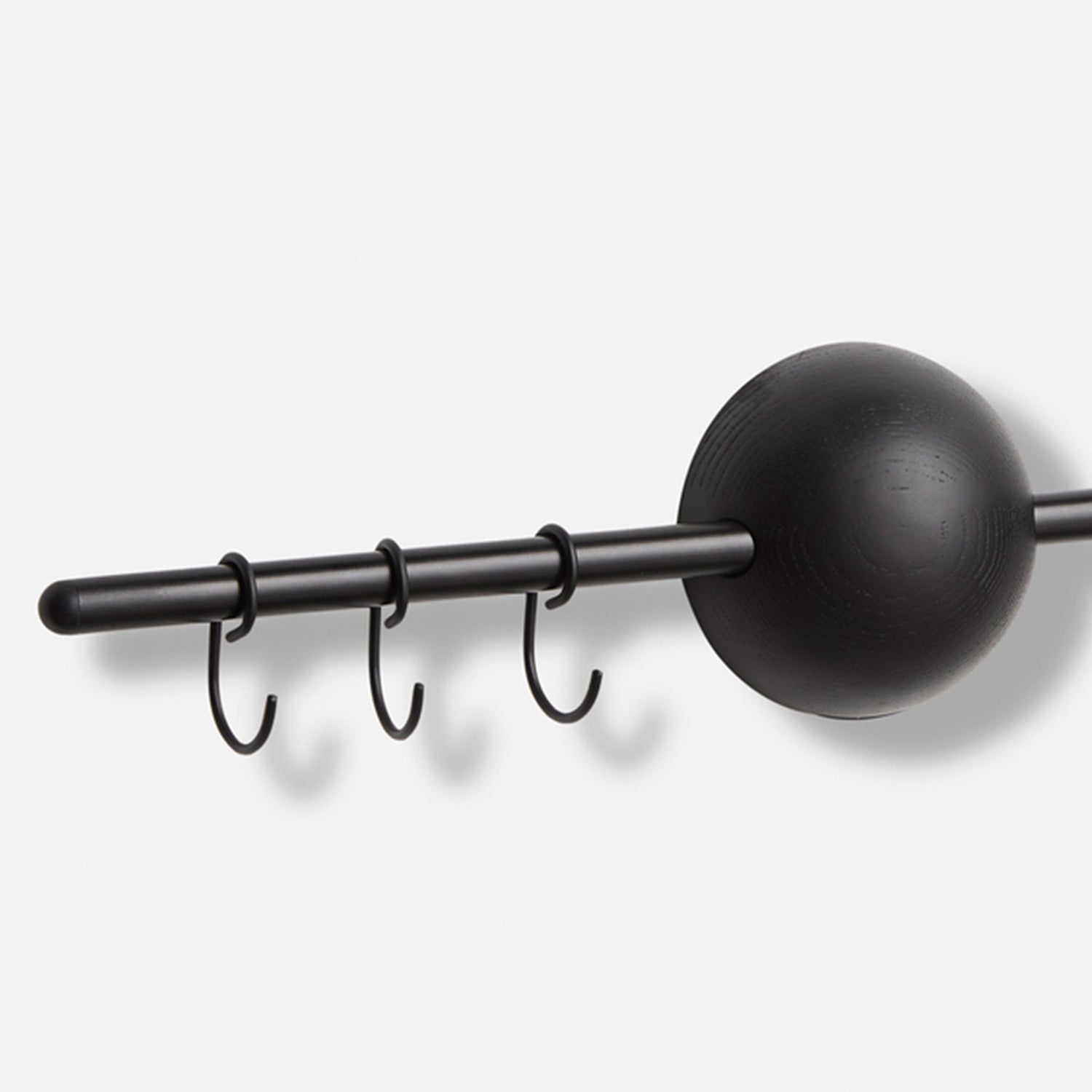 WOUD - Hoop rack - Black - WOUD - DesignGaragen.dk