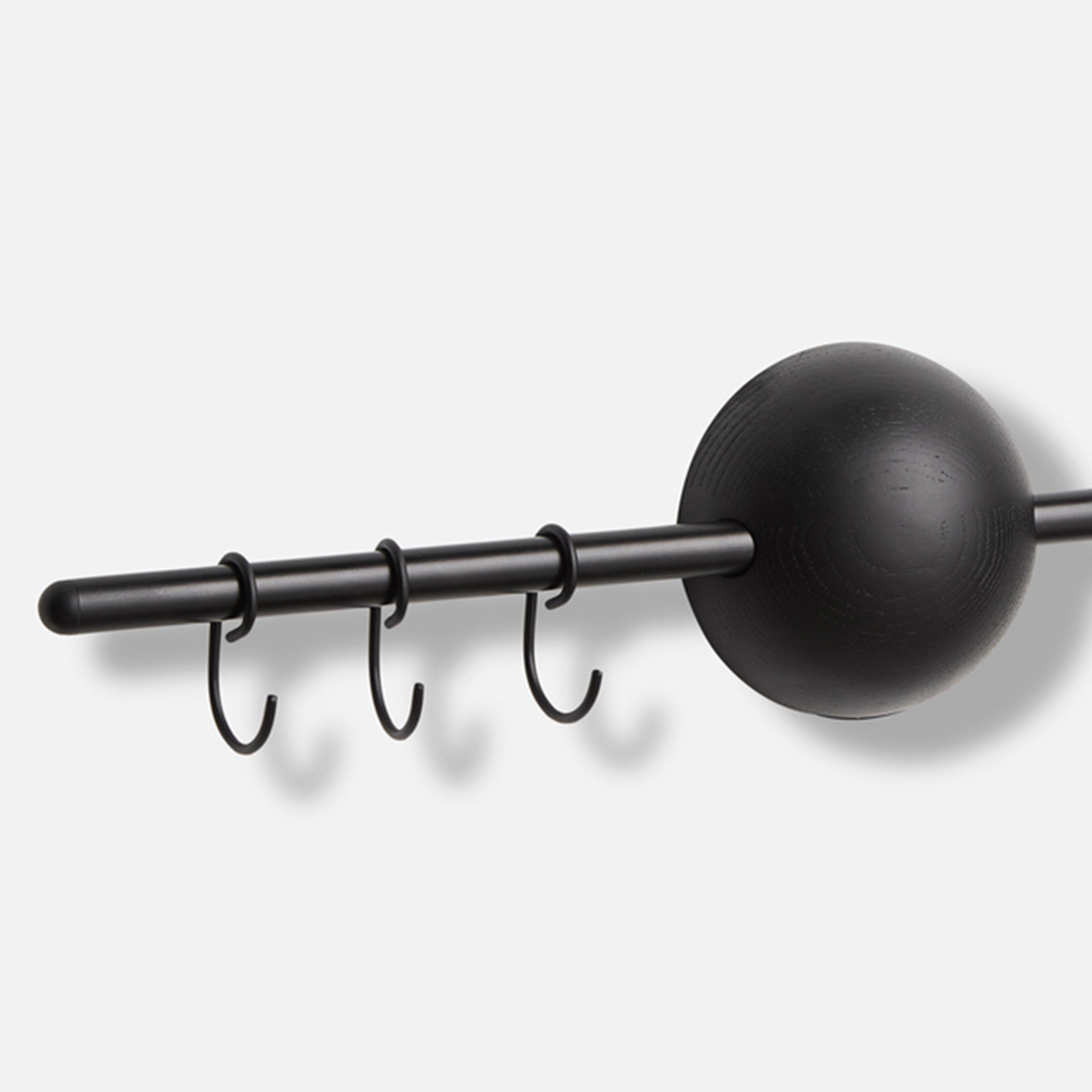 WOUD - Hoop rack - Black - WOUD - DesignGaragen.dk