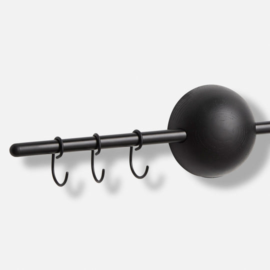 WOUD - Hoop rack - Black - WOUD - DesignGaragen.dk