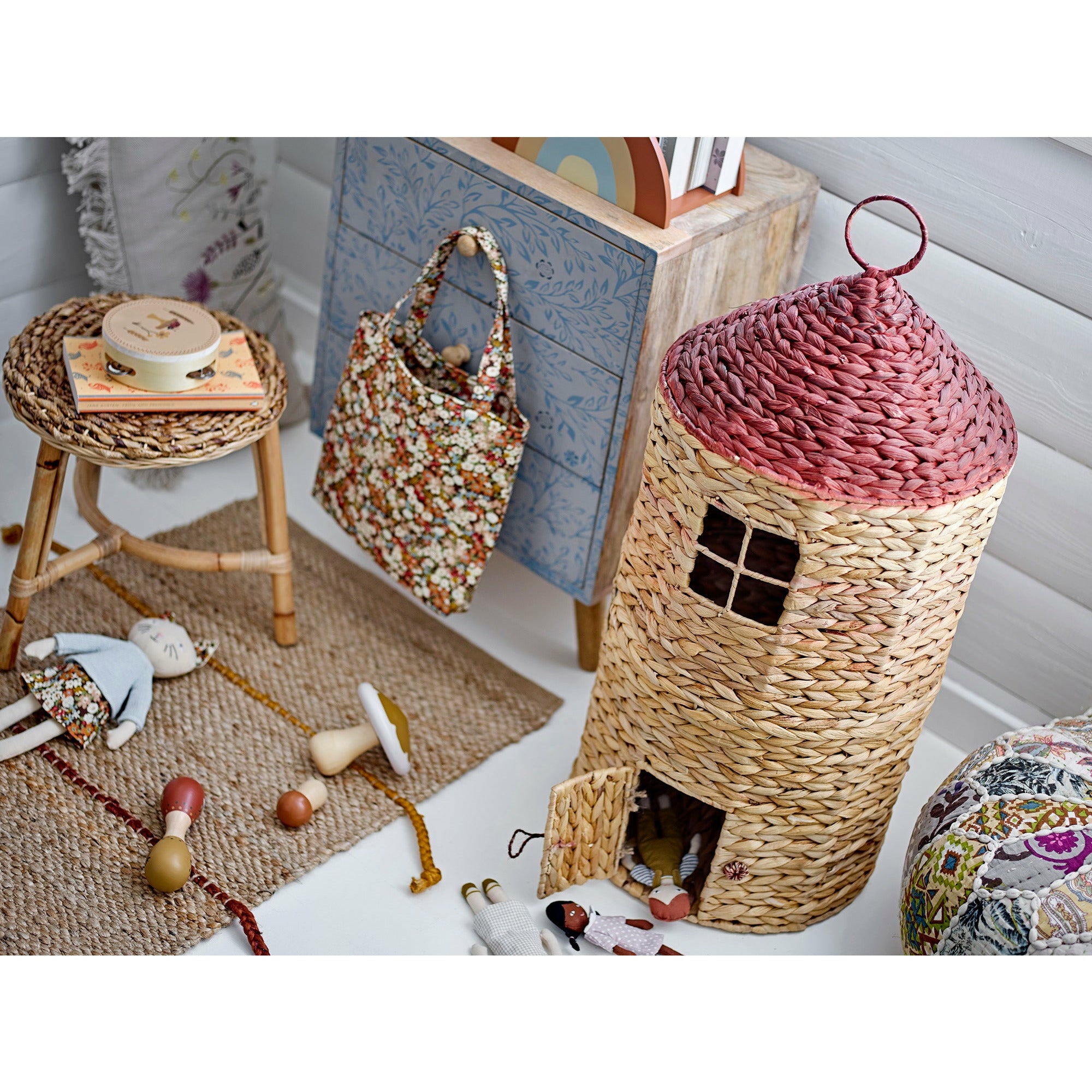 BLOOMINGVILLE MINI Jonn Legetøj, Natur, Lotus - D11xH11 cm, Set of 7 - DesignGaragen.dk.